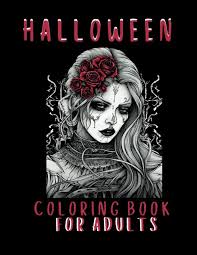 Halloween Coloring Book for Adults: for Adults with Spooky Characters, Relaxing Fall Designs, Beautiful Pumpkin fields, Zombies & Adorable Cats
