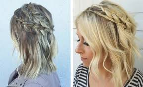 You can style it in different ways braided hairstyle. 17 Chic Braided Hairstyles For Medium Length Hair Stayglam