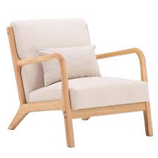 Malencosmo Ubesgoo Modern Mid Century Accent Chair Living Etsy In 2021 Oak Sofa Upholstered Accent Chairs Single Sofa Chair