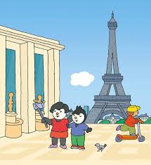 T Choupi Visite Paris Editions Nathan Louvre Champs Elysees Paris