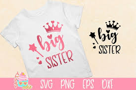 Compatible with cameo silhouette, cricut explore and other major cutting machines. Big Sister Big Sis 303112 Svgs Design Bundles
