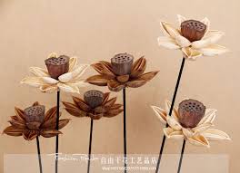 干花花束 木莲花干莲蓬干荷花干莲花装饰花假花仿真花客厅装饰落地 阿里巴巴 鲜花 花束 黄色