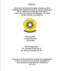 Penyusunan buku penulisan karya ilmiah ini memberikan panduan dalam penulisan tugas akhir, skripsi, tesis, disertasi dan artikel ilmiah. Contoh Karya Ilmiah Life Long Education