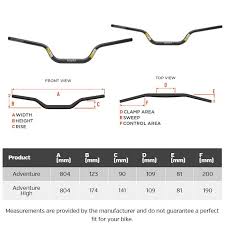 Pro Taper Evo Adventure Handlebars 1 1 8