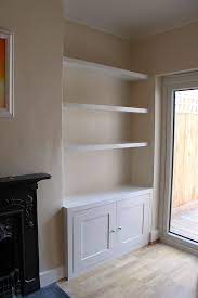 Wardrobe Company Floating Shelves Boockcase Cupboards Fitted Furniture Custom Made Alcove Ideas Living Room Built In Shelves Living Room Alcove Shelving