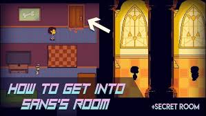 How To Get Into Sans S Room And Backyard Undertale Youtube