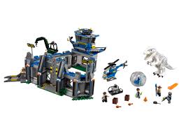 Zach is inside the gyrosphere launched from the pen wall and now he's under direct the indominus rex back to the impound! Indominus Rex Breakout 75919 Jurassic World Buy Online At The Official Lego Shop Gb