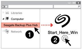 My windows 10 and everything shown here is nothing like mine. Seagate Backup Plus Hub User Manual Connect Backup Plus Hub To Your Computer