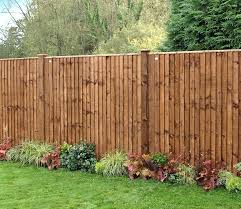 Grange Weston Featheredge Dark Brown 6 X 6 Ft Fence Panel Garden Fence Panels Garden Fencing Backyard Fences