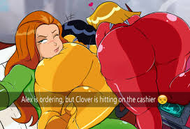 Rule34 - If it exists, there is porn of it  alex (totally spies), clover (totally  spies), sam (totally spies)  7650700