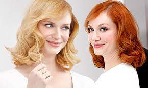 And you were cool if you were an actor.8 a natural blonde, hendricks began coloring her hair red at hendricks has been credited as having an ideal shape for a woman by british equalities minister lynne featherstone who praised. Christina Hendricks Returns To Her Natural Colour For Clairol S Nice N Easy Campaign Daily Mail Online