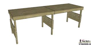 Smartfold portable workbench is its effective folding and. Remodelaholic Diy Portable Folding Workbench Or Large Foldable Table