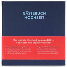 Hierdurch bedingt kann die gleiche bezeichnung für verschiedene hochzeitstage üblich sein. Hochzeitsgastebuch Sophie Mit Ausfullseiten Gluck Segen