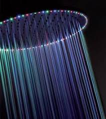 Rio Led Shower Head Lights Up Your Bath Like A Disco Led Shower Head Shower Heads Shower Design