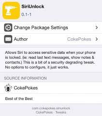 Links on android authority may earn us a commission. Siriunlock Jailbreak Tweak Lets You Access Personal Data With Siri Without Unlocking Your Device