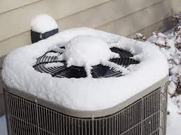 Clear snow and ice build up from the top of the unit. Should I Cover My A C Unit In The Winter Hgtv