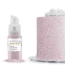 Bakell Soft Pink Edible Glitter Spray Pump 25g Tinker Dust Edible Glitter Kosher Certified 100 Edible Glitter Cakes Cupcakes Cake Pops Drinks Dessert Vegan Glitter Dusts Amazon Com