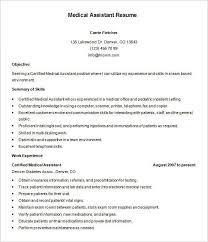 5 Medical Assistant Resume Templates Doc Pdf Free Premium Templates