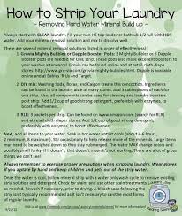 Submerge your clean towels or sheets in the mixture and soak until the. How To Strip Laundry Laundry Stripping Hard Water Clean Laundry