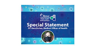 To revisit this article, visit my profile, thenview saved stories. Ottawa Public Health Special Statement From Dr Vera Etches Bay Ward Bulletin