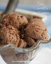 Easy Chocolate Ice Cream Recipe Chocolate Ice Cream Recipe Homemade Ice Ice Cream Recipes