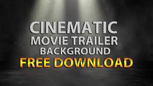 Everyone thinks filmmaking is a grand adventure — and sometimes it is. Cinematic Movie Trailer Background Text Fill Gradient Free Download Syed Badshah Official