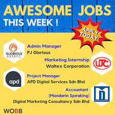 Check spelling or type a new query. Wobb If You Re Looking For A Job Check Out The Awesome Facebook
