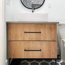 Where would one be able to replace just the drawer or do i have to hire an expensive cabinet maker to build a new one. 2 Drawers 23 5 8 For Godmorgon Wooden Bathroom Vanity Ikea Godmorgon Small Bathroom Renos