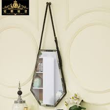 The stock mirrors are attached to the door panel with three allen head screws. Usd 145 36 Belt Decorative Mirror Six Sided Diamond Mirror Washstand Bathroom Mirror Wall Mounted Bathroom Mirror Free Hole Wholesale From China Online Shopping Buy Asian Products Online From The Best Shoping Agent