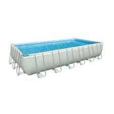Intex 24 Ft X 12 Ft X 52 In Rectangular Pool Set 28361eg At The Home Depot Rectangular Pool Rectangular Swimming Pools Pool