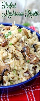 Perfect Mushroom Risotto With Vegan Option This Is The Recipe Just Check Out The Comments Risotto Recipes Mushroom Risotto Recipes Recipes