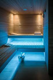 Private Sauna And Steam Room In The Netherlands Designed By Wolterinck Realized By 4seasonsspa Custom Pools Spa Interior Luxury Swimming Pools