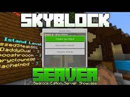 Lbsg is one of the most popular minecraft bedrock edition servers, with thousands of players playing at all times of the day. New Skyblock Server On The Bedrock Edition Of Minecraft Avengetech Bedrock Server Edition