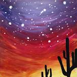 Paint Nite: Luminous Wild Desert