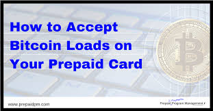 How do bitcoin debit cards work? How To Accept Bitcoin Loads On Your Prepaid Card Prepaid Payments Program Management