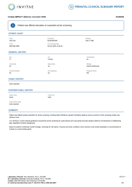 See our resume summary examples for over 25 professions. Invitae Cn123 Gia Sample Clinical Summary Carrier Page 1