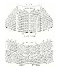 athenaeum theatre main stage seating chart theatre in chicago