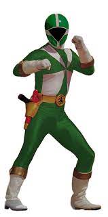 Lightspeed Rescue Green Ranger Transparent By Camo Flauge Power Rangers Jungle Fury Green Power Ranger Power Rangers Spd Morpher