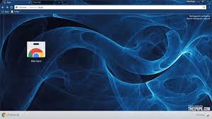Abstract Blue Chrome Theme Google Chrome Chrome Chrome Web