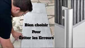Baguettes De Finitions Pour Carrelage Profiles Youtube