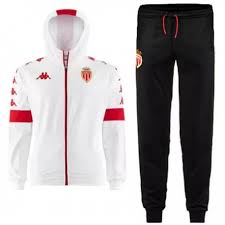 Our sports shirts are available in home game red, away game grey and champions league white. As Monaco Prasentation Trainingsanzug 2019 20 Kappa