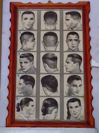 Barber Shop Hairstyle Chart Hair Barber Barber Shop Mens Hairstyles