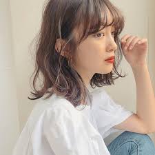 ミディアム ゆるやかウェーブ 表参道の美容室ガーデン オモテサンドウ garden omotesando momoのヘアスタイル 髪型 ヘアカタログ lala ララ ミディアムヘア ヘアスタイリング パーマスタイル
