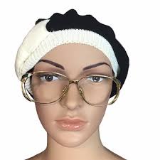 Christian Dior 1980's Vintage Gold Tone Openwork Enamel Eyeglasses Frame No  Lens FREE Shipping