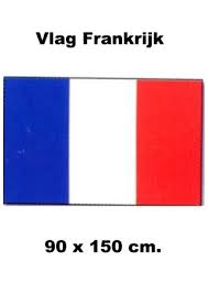 Ligt jouw exemplaar al klaar om te supporteren voor les bleus? Vlag Frankrijk 90x150cm Best Value Vlaggenclub
