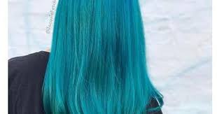 Anime Unicorn Hair Dye Neon Blue Hair Color In 2020 Hair Permanent Hair Color Blue Hair