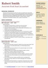 Maintains fixed asset records and control determines depreciation terms/rates to apply to capitalized items. Fixed Asset Accountant Resume Samples Qwikresume
