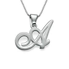 Königsketten flach massiv 925 sterling silber! 925 Sterling Silber Kette Mit Buchstabe Meine Namenskette