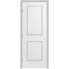 Masonite Traditional 28 In X 80 In Primed 2 Panel Square Hollow Core Molded Composite Pre Hung Door Lowes Com Blue Interior Doors Masonite Doors Interior
