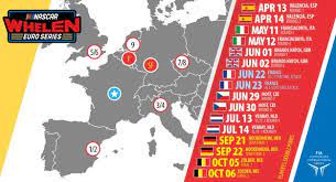 Race calendar for nascar whelen euro series. Nascar Poursuit Son Developpement Europeen En Devoilant Un Calendrier Euro Nascar 2019 Riche De 8 Epreuves Nascar Home Tracks